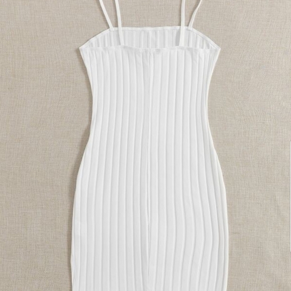 ✨️Rib-Knit Solid Bodycon Dress - Picture 5 of 5